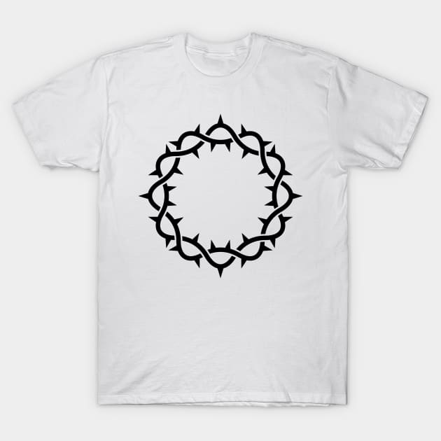 Crown of thorns of the Lord and Savior Jesus Christ. T-Shirt by Reformer